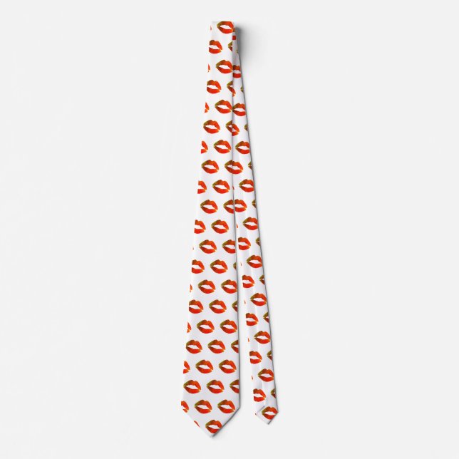 Red Lips, Mouth Tie (Front)