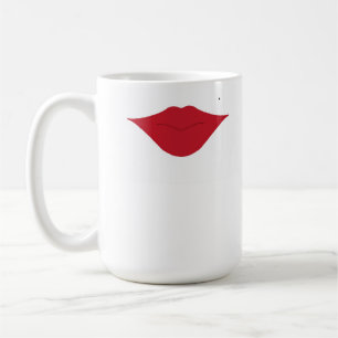 Red lips mug