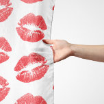 Red Lips, Pattern Of Lips, Red Lipstick, Kiss Scarf<br><div class="desc">Elegant,  stylish and sophisticated pattern with red lips on white background. Modern and trendy gift,  perfect for the makeup lover in your life.</div>