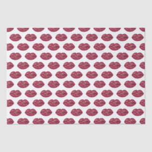 Red Lips Tissue Paper