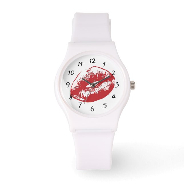 Red Lips Watch (Front)