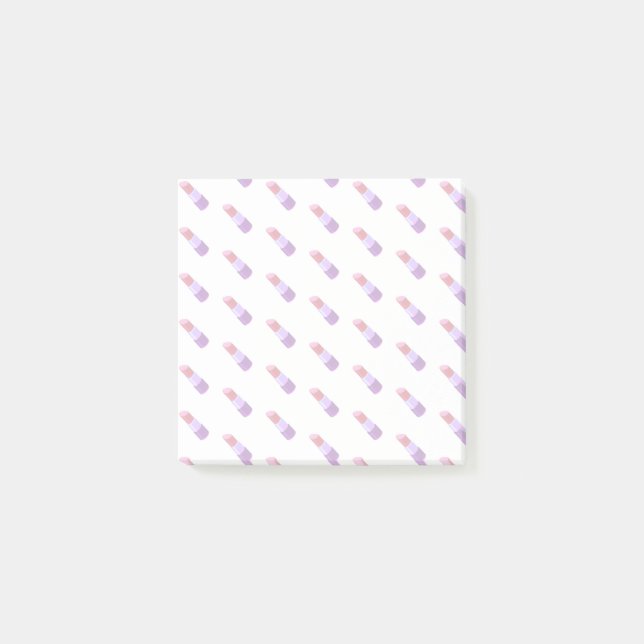 Red Lipstick Emoji Post-it Notes (Front)