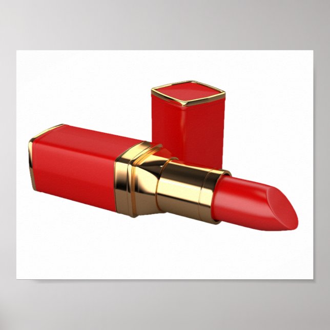 Red Lipstick Poster (Front)