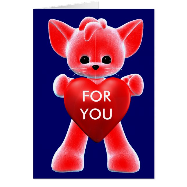 Red Little Fox with Heart (Front)