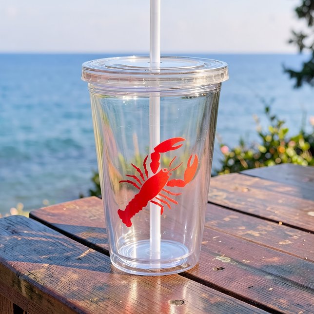 red lobster acrylic tumbler (Creator Uploaded)