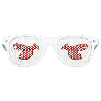 Red lobster adult party. retro sunglasses