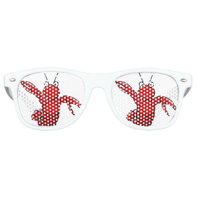 Red Lobster Adult Party Shades (Front)