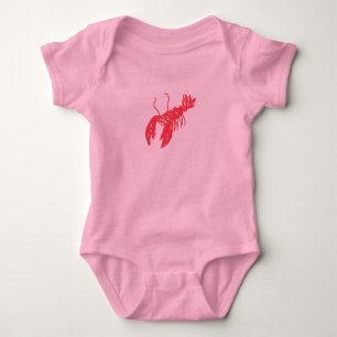 Red Lobster Baby Bodysuit