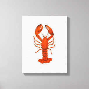 Red Lobster Canvas Print