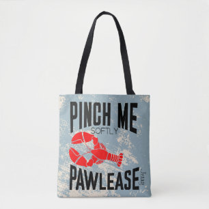 Red Lobster Design for Pet Lovers Tote Bag