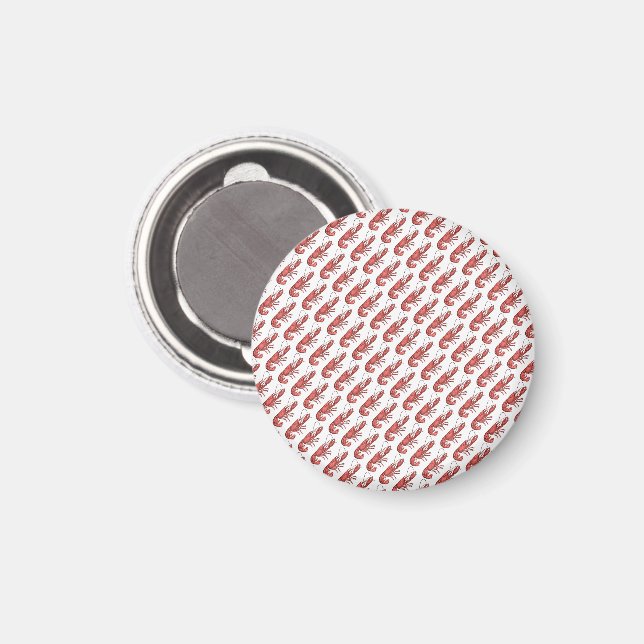 Red Lobster Image Design Magnet (Front/Back)
