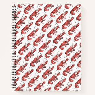 Red Lobster Image Design Notebook