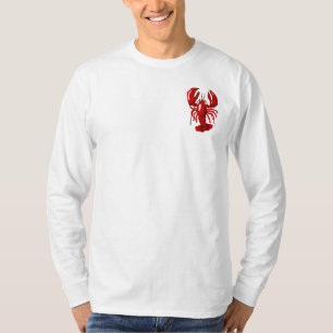 Red Lobster Mens Long Sleeve T-shirt