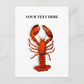 Red Lobster Postcard