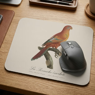 Red Lory or Eos Bornea, Trichoglossus borneus Mouse Pad
