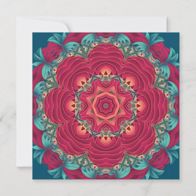 Red Lotus Mandala (Front)