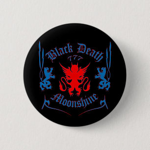 Red Louie 2 Inch Round Button