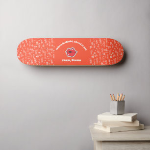 Red Love Skateboard personnalisé