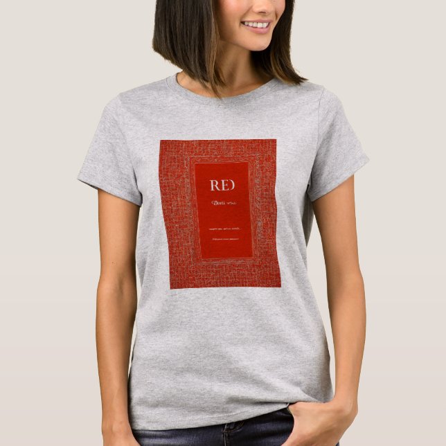 Red Lover T-shirt for Men & Women (Front)