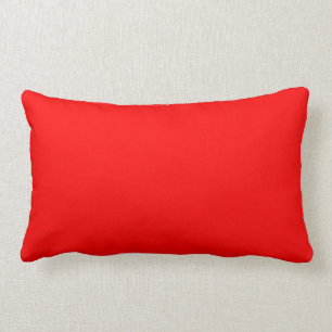 Red Lumbar Pillow