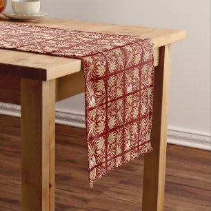 Red Luxe Table Runner