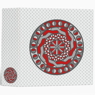 Red Machinery Binder