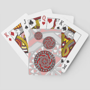 Red Machinery Classic Playing Cards