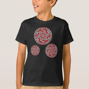 Red Machinery Kid's and Baby Dark Shirt