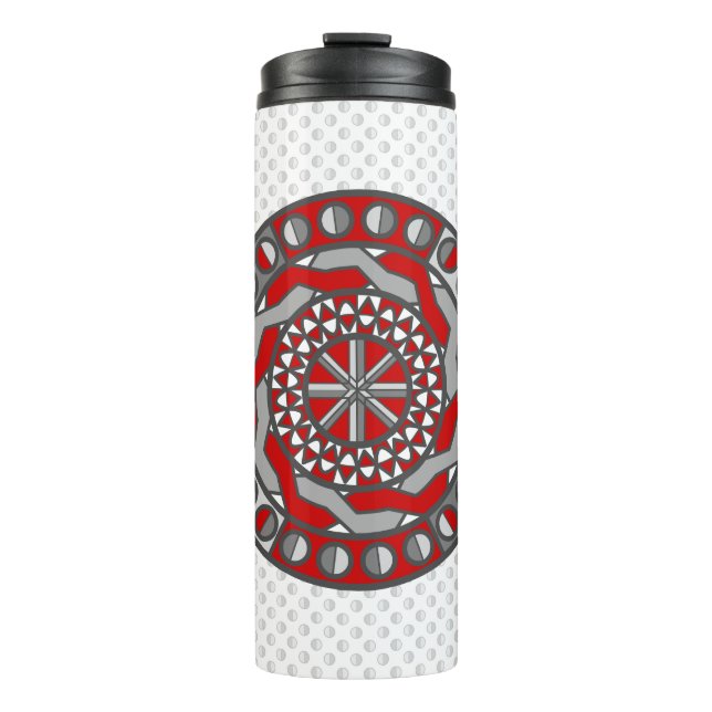 Red Machinery Thermal Tumbler (Front)