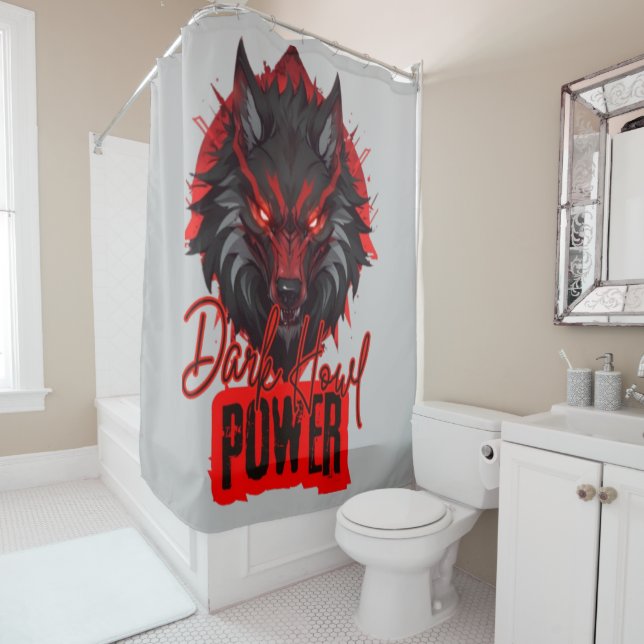Red Magic Wolf | Dark Howl Energy (In Situ)