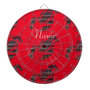 Red Maine Lobsters Thunder_Cove Dartboard