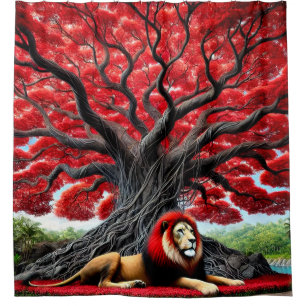 Red Maned Lion