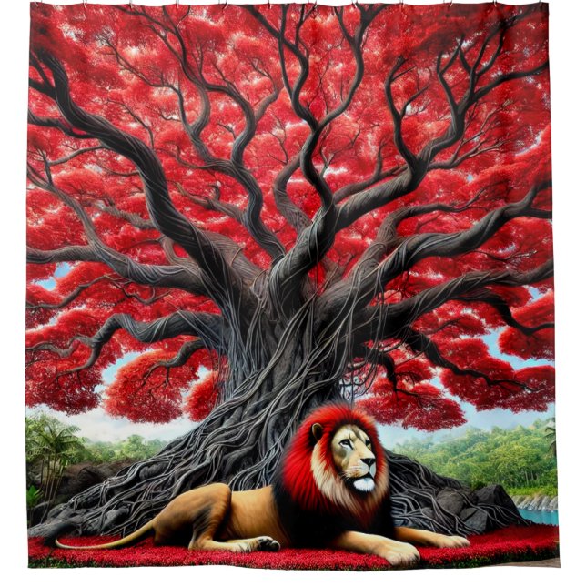 Red Maned Lion (Front)