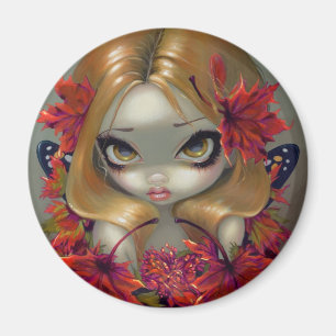 "Red Maple Fairy" Magnet
