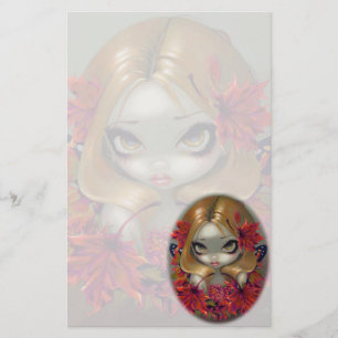 "Red Maple Fairy" Stationery