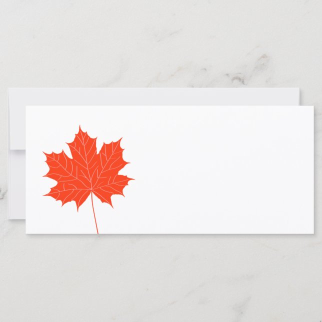 Red maple leaf (Front)