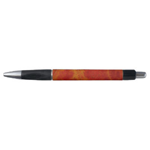 Red Maple Leaf Abstract Autumn Nature Photography Pen