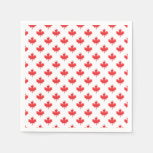 Red Maple Leaf Napkin