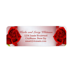 Red Marble and Roses