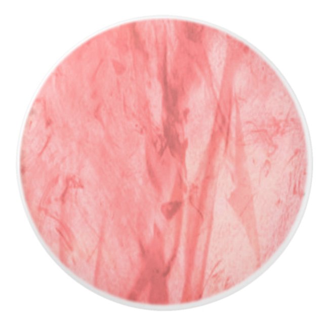 Red Marble Look Ceramic Pull (Front)