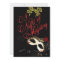 Red Masquerade Ball Invitation