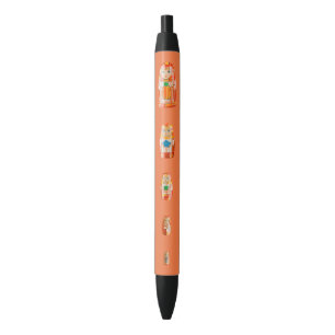 Red Matryoshka Russian Dolls Pen