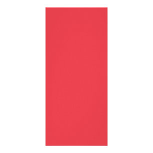 Red Matte 4″×9″ Custom Rack Cards – Customizable