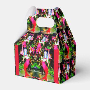 Red mermaid beauty partying Thunder_Cove  Favor Box