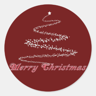 Red Merry Christmas Seal