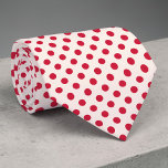 Red Mini Polka Dots Necktie<br><div class="desc">A stylish and versatile necktie featuring a classic background adorned with tiny red polka dots. This tie is perfect for adding a touch of sophistication to any outfit, whether it's for a business meeting, a special event, or simply to elevate your everyday look. The subtle pattern makes it easy to...</div>