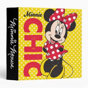 Red Minnie Chic Binder