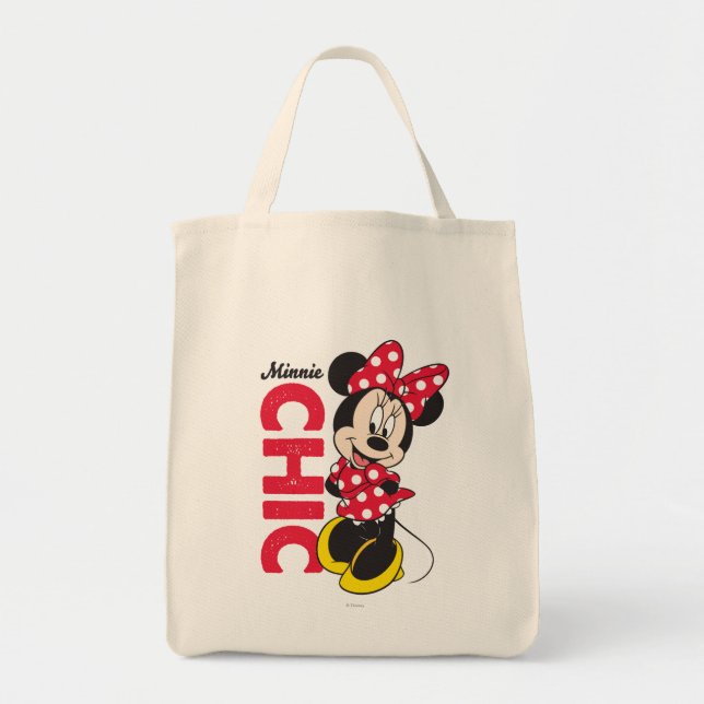 Red Minnie | Chic Tote Bag (Front)