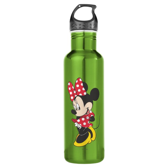 Red Minnie | Cute 710 Ml Water Bottle (Front)