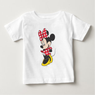 Red Minnie Cute Baby T-Shirt